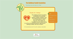 Desktop Screenshot of goldberg-foundation.org